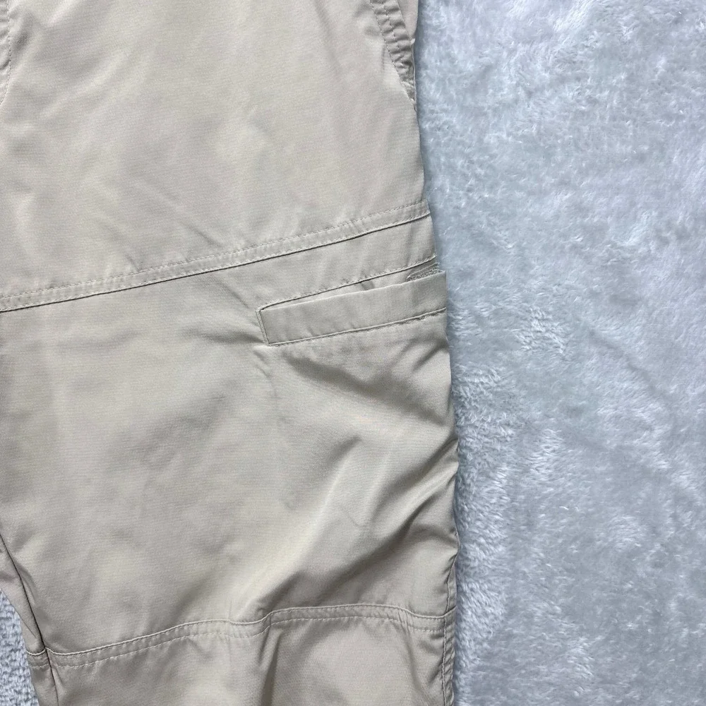 Columbia Hiking Pants Mens 36x30 Tan‎ Omni-Shade Regular Fit Outdoor Utility